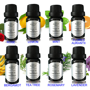 Therapeutic-Grade Aromatherapy Essential Oil Gift Set – ( 10ml) - 100% Pure of the Highest Quality Oils – Peppermint, Tea Tree, Lavender, Eucalyptus
