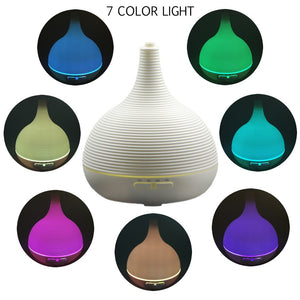 500ml Aroma Diffuser 7 Color Light Essential Oil Aromatherapy Humidifier Diffuser