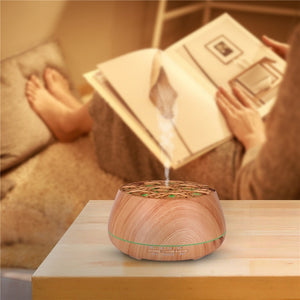 Large Capacity Ultrasonic Aroma Diffuser Color Change Light Aromatherapy Essential Oil Humidifier