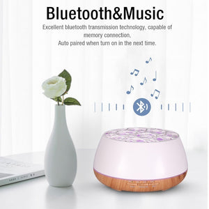 New Smart App Control Bluetooth Music Ultrasonic Aroma Diffuser Color Light Essential Oil Humidifier