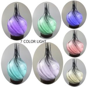 Oil Air Diffuser Machine Oil Aromatherapy Mist Humidifier With Color Change Light For Home Bedroom