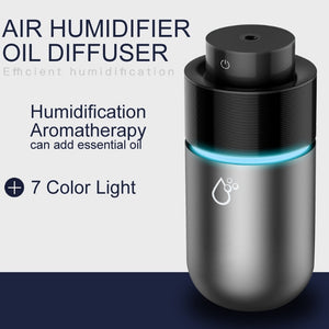 Oil Air Purifier 200ml Portable Desktop Air Humidifier For Home Color Light Aromatherapy Diffuser