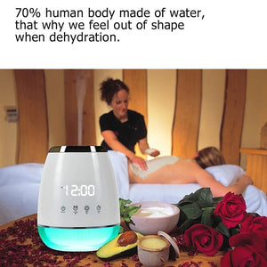 Usb Oil Diffuser Alarm Clock Touch Control Aromatherapy Humidifier Fragrant Aroma Air Purifier