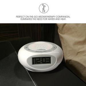 Lcd Alarm Clock Incense Diffuser Usb Or Aaa Battery Powered Desktop Essential Oil Aroma Expander