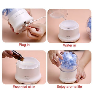 100ml Aroma Oil Diffuser Ultrasonic Essential Oil Aromatherapy Air Humidifier