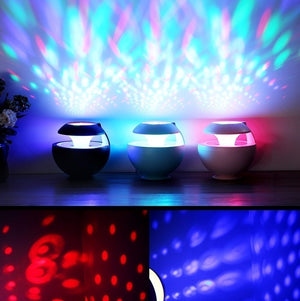 400ml Usb Pendulum Wizard Projection Humidifier With U Port Colorful Night Light Air Diffuser