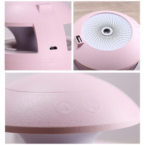 400ml Usb Pendulum Wizard Projection Humidifier With U Port Colorful Night Light Air Diffuser