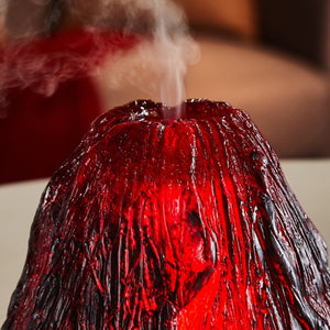 Giahol Volcano Shape 100ml Aroma Oil Diffuser With Resin Cover Color Light Essential Oil Humidifier