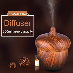 Diffuser Ultrasonic Atomization Essential Oil Humidifier Multicolored Lamp Mist Maker Air Diffuser