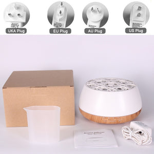 400ml Large Capacity Aromatherapy Diffuser 7 Color Light Essential Oil Diffuser Humidifier For Room